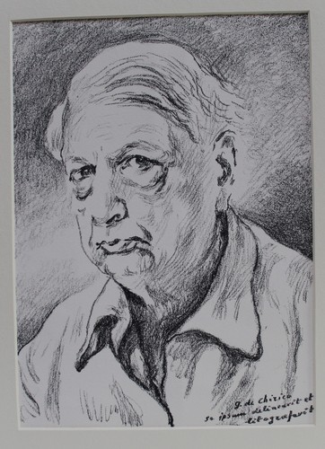 Litografia giorgio chirico - giorgio, de
