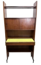 Libreria Mid Century Con Scrivania design anni 50 vintage