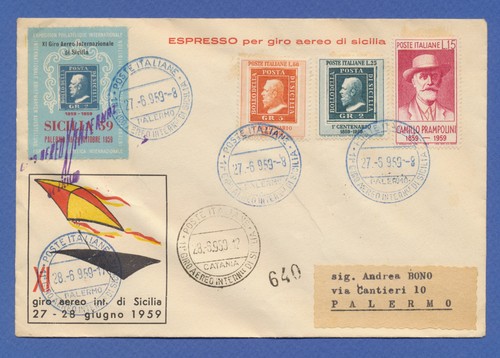 Storia postale italia 1959 - storia,