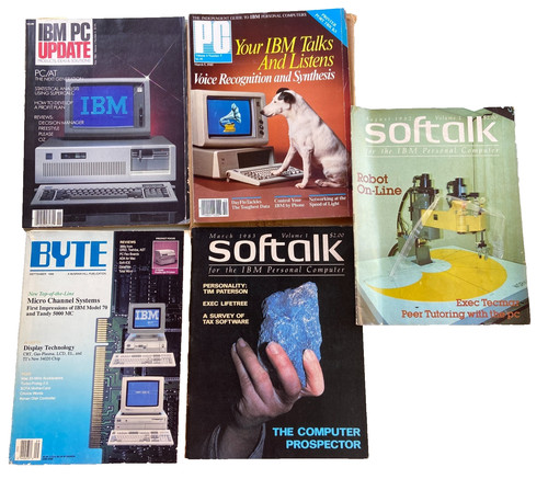 Vintage magazine lot byte - vintage,