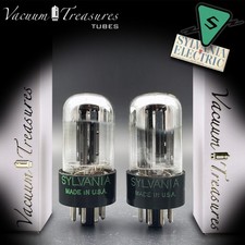 6SN7 GTB NOS SYLVANIA CHROME