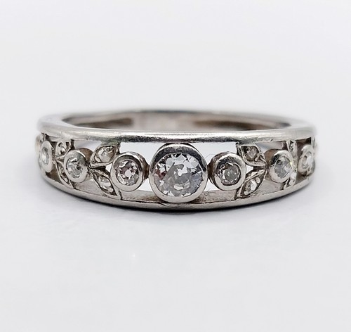 Anello giarrettiera art deco