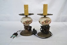 COPPIA DI VECCHIE LAMPADE DA