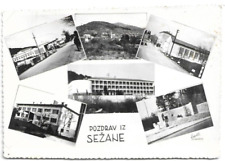CARTOLINA DI SESANA ,POZDRAV IZ SEZANE  viaggiata 1962 - SLOVENIJA