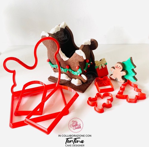 Natale slitta babbo - natale,