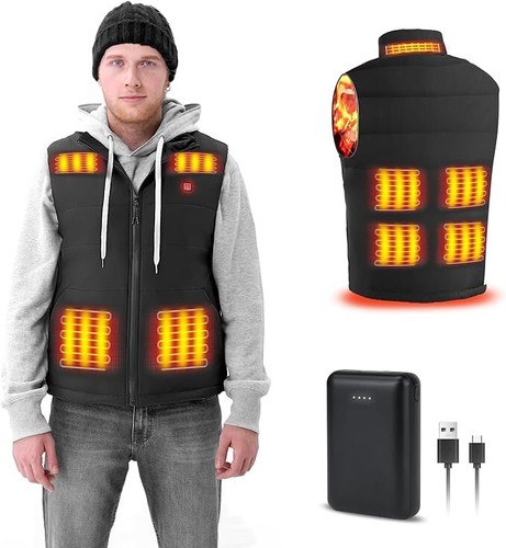 Gilet giubbotto riscaldato