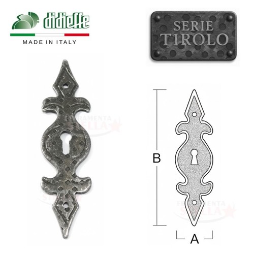 Bocchetta ferro battutto - ferro,