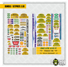 Adesivo Spar 2 Bundle 1:18 RC