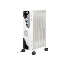 Silvercrest SOR 2400 Radiatore ad olio termosifone elettrico ventola 7 elementi 