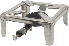 FORNELLONE INOX BRUCIATORE A