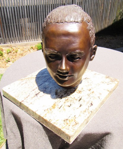 Scultura metallo bronzo