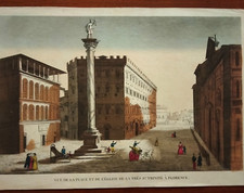 1780 ACQUAFORTE VUE D'OPTIQUE
