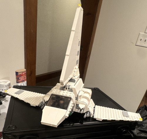 Lego navetta spaziale bianca - lego,