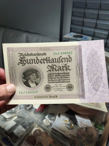 Banconota hunderttausend mark - banconota,