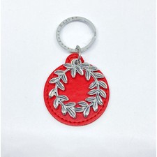 Portachiavi similpelle ROSSO