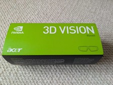 Occhiali Nvidia 3D Vision nuovi con scatola