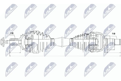 Albero motore originale nty - albero,