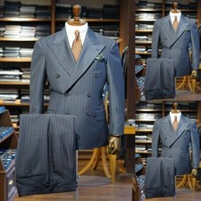 Tute uomo gessate grigie 2