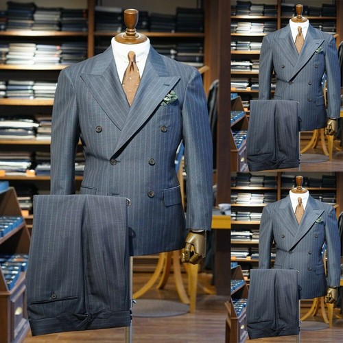 Tute uomo gessate grigie - , 2