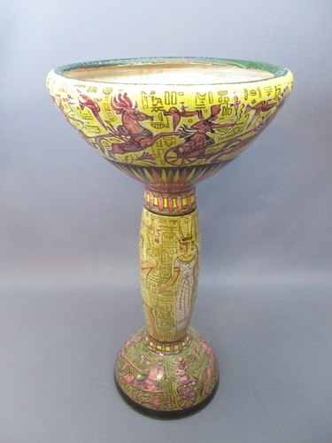 Vaso colonna totem terracotta - totem,