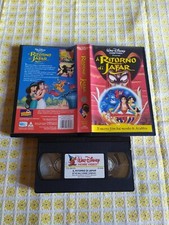 VHS Videocassetta - ALADDIN IL RITORNO DI JAFAR 1995 WALT DISNEY - VS 4532