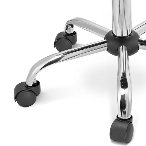 Sgabello con ruote schinale - con,