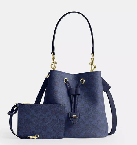 Borsa secchiello coach - a,