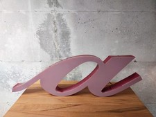 lettera luminosa vintage