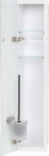 Contenitore wc parete bianco