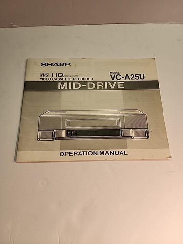 Sharp videoregistratore vhs - sharp,