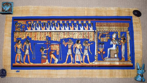 Papiro blu del giorno - ,