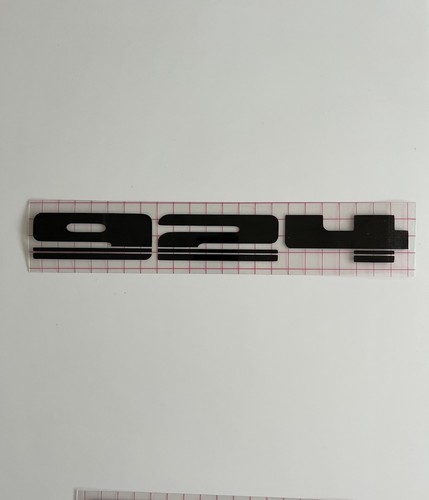 Adesivo retro fade logo