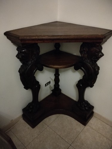Tavolino angolare legno - angolare, in