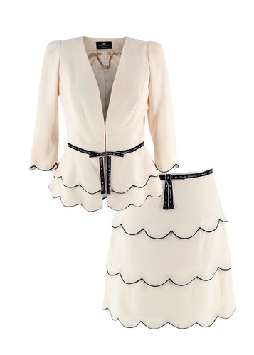 Tuta blazer minigonna - tuta,