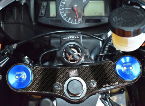 Adesivo piastra sterzo moto - adesivo,
