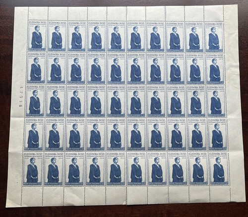 Foglio francobolli - foglio,