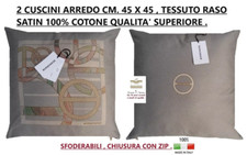 BORBONESE 2 CUSCINI ARREDO CM