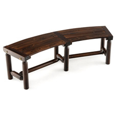 Panca curva legno - curva,