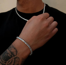 Parure collana bracciale - e,