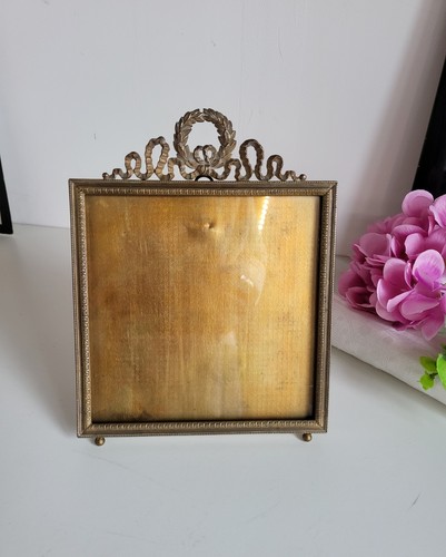 Ancien cadre photo - cadre, bronze