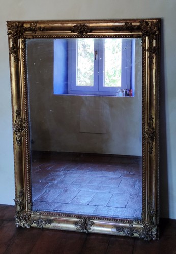 Antica grande specchiera
