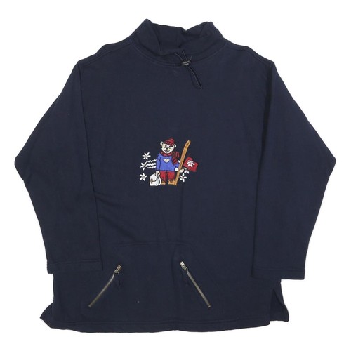 Deville felpa donna blu - deville,