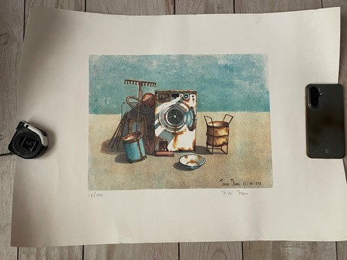 Litografia contemporanea ivan - contemporanea,