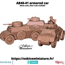 WW2 AB40-41 Italian Armored