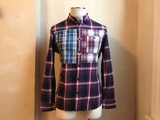 COSTUME MULTIPLAID DENIM