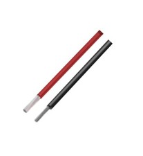 coppia Cavo 6mm Nero/Rosso