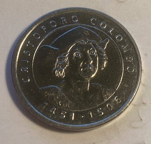 Medaglia cristoforo colombo - medaglia,