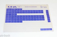 Microfiche catalogo ricambi - catalogo,