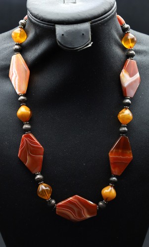 Collana perle antiche in - di,