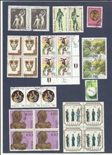 Lotto di 261 francobolli